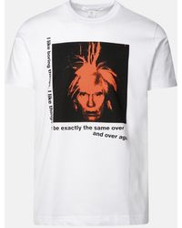 Comme des Garçons - Comme Des Garçons Shirt 'andy Warhol' Cotton T-shirt - Lyst