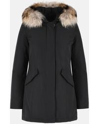 Woolrich - 'Arctic Racoon' Cotton Blend Parka - Lyst