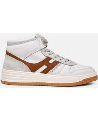 Hogan - H630 White Leather Sneakers - Lyst