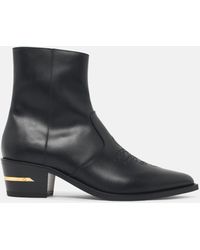 Amiri - 'Ma Pointy' Leather Boots - Lyst