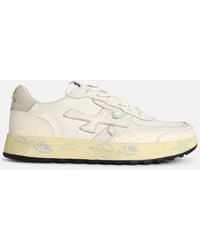 Premiata - 'Nous 7738' Leather Blend Sneakers - Lyst