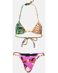 Reina Olga - 'splash' Polyamide Blend Bikini Set - Lyst