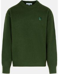 Maison Kitsuné - Wool Sweater - Lyst