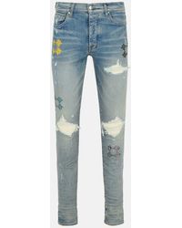 【送料&関税込】AMIRI Bootcut Jeans AMIRI Combo Bootcut Jeans | Blue | FARFETCH