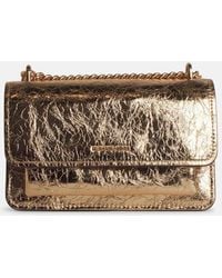 Michael Kors - 'Claire' Leather Crossbody Bag - Lyst