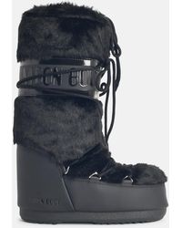 Moonboot - Faux Fur Boots - Lyst