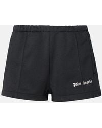 Palm Angels - Polyester Sporty Shorts - Lyst
