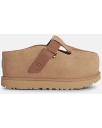 UGG - 'Goldenstar' Suede Slippers - Lyst