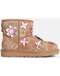 UGG - 'Classic Mini Meadow' Chestnut Suede Boots - Lyst