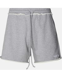 Balmain - Cotton Bermuda Shorts - Lyst