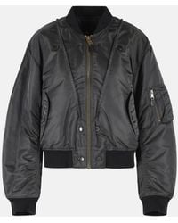 Maison Margiela - Dark Polyamide Reversible Bomber Jacket - Lyst