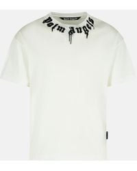 Palm Angels - Cotton T-Shirt - Lyst
