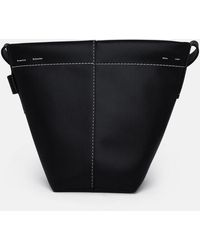Proenza Schouler - Mini Barrow Bag In Leather - Lyst
