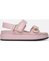 Tory Burch - 'kira' Leather Sporty Sandals - Lyst
