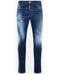 DSquared² - 'Cool Guy' Medium Wash Cotton Denim Jeans - Lyst