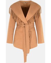 Jonathan Simkhai - 'Rowen' Camel Wool Blend Coat - Lyst