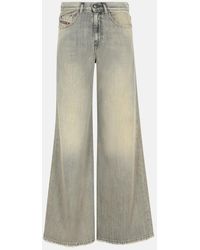 DIESEL - '1978 Akemi' Cotton Blend Jeans - Lyst
