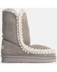 Mou - 'Eskimo 24' Suede Ankle Boots - Lyst