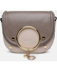See By Chloé - See By Chloé Leather Mara Shoulder Bag - Lyst