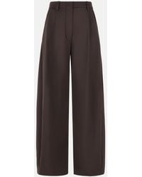 THE LATEST - 'Billie' Virgin Wool Blend Pants - Lyst