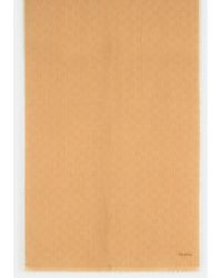Max Mara - 'Magico' Camel Virgin Wool Scarf - Lyst