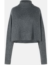 Lisa Yang - 'cathie' Dark Cashmere Turtleneck Sweater - Lyst