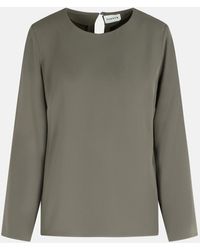 P.A.R.O.S.H. - 'Poker' Polyester Blouse - Lyst