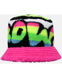 Barrow Multicolor Ecofur Hat - Pink