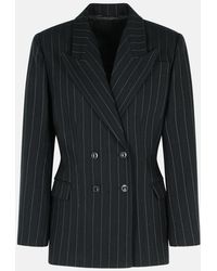 Isabel Marant - Blazer In Virgin Wool And Cotton - Lyst