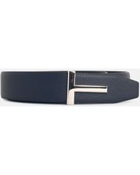 Tom Ford - 'T Icon' Leather Belt - Lyst