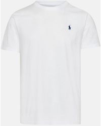 Polo Ralph Lauren T-shirt in cotone bianca - Bianco