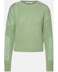 Max Mara - 'abisso1234' Sage Cotton Sweater - Lyst