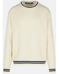 Palm Angels - Cotton Blend Sweater - Lyst