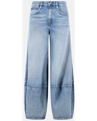 Agolde - 'Lantern' 'Avenue' Denim Jeans - Lyst