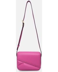 Wandler - Medium 'oscar Trunk' Bag In Pink Calf Leather - Lyst
