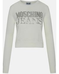 Moschino Jeans - Virgin Wool Blend Sweater - Lyst