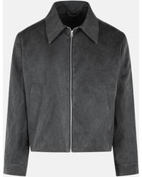 Séfr Cotton Tazio Jacket in Black for Men | Lyst