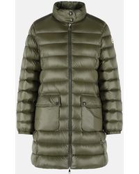Moncler - 'Genet' Long Polyamide Down Jacket - Lyst