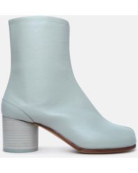 Maison Margiela - 'tabi' Anise Leather Ankle Boots - Lyst