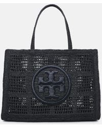 Tory Burch - 'ella' Large Shopping Bag In Raffia - Lyst