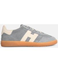 Hogan - 'Cool' Light Suede Sneakers - Lyst