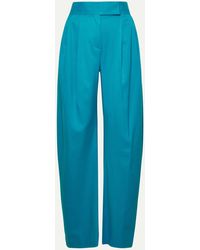 The Attico - Gary Light Wool Trousers - Lyst