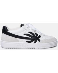 Palm Angels - 'palm Beach University' Leather Sneakers - Lyst