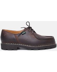 Paraboot - 'michael' Leather Derby Shoes - Lyst