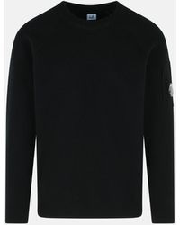 C.P. Company - 'grs' Wool Blend Sweatshirt - Lyst