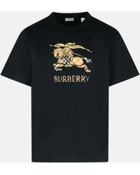 Burberry - 'seth' Cotton T-shirt - Lyst