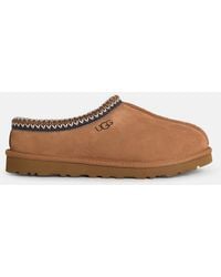UGG - 'tasman Ii' Chestnut Suede Slippers - Lyst
