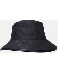 Versace - Black Cotton Hat - Lyst