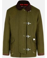 Fay - '4Ganci' Wool Blend Jacket - Lyst