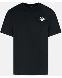 A.P.C. - Cotton T-shirt - Lyst